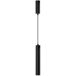 Lampa wisząca biała metalowa tuba LED AZ6060