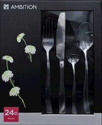 Ambition Komplet Sztućców Wave 24-ELEM. Gift