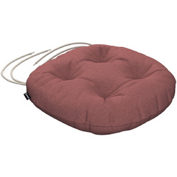 Poduszka na krzesło Adam, zgaszony róż, fi 37