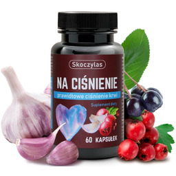 Skoczylas - NA CIŚNIENIE potas, aronia, L-leucyna -