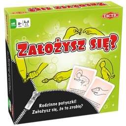 TACTIC Gra planszowa Założysz się? 40841