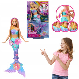 Lalka Barbie Syrenka Zestaw Dreamtopia Akcesoria Dla Dziecka