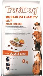 TROPIDOG Premium Adult Small Breeds z kaczką