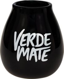 Tykwa ceramiczna Verde Mate 350 ml czarna