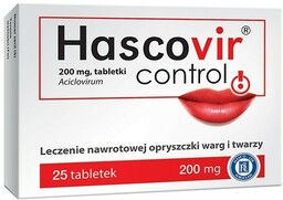 Hascovir Control 200mg x25 tabletek