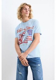 C&A T-shirt-Rolling Stones, Niebieski