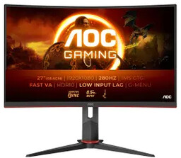 AOC C27G2Z3/BK 27" Full HD Fast VA 280Hz