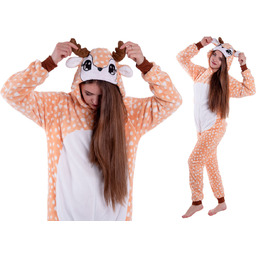 Piżama Kigurumi Onesie Jelonek, Rozmiar L