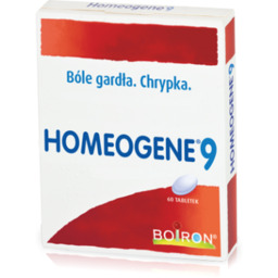 BOIRON HOMEOGENE 9 , 60 tab. - Leczenie