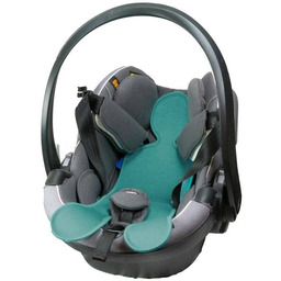 Wkładka antypotowa do fotelika samochodowego, 0-13 kg, Ciemny