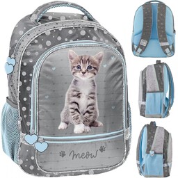 KOTY PLECAK SZKOLNY DO PODSTAWÓWKI KOTEK DO 1