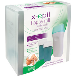 X-Epil Happy roll - zestaw do depilacji woskiem