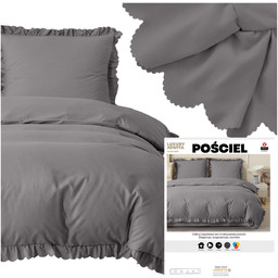 Pościel 160 x 200 3cz z Falbaną Luxury