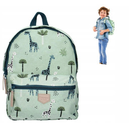 Kidzroom zielony plecak plecaczek dziecięcy Zwierzątka