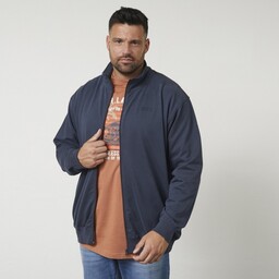 Duża Bluza Męska Cienka ze Stójką Granatowa NORTH
