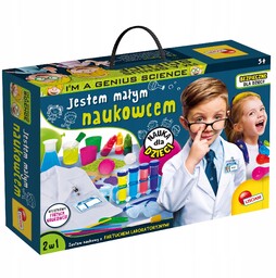 I'm a Genius Mały Naukowiec Zestaw Eksperymenty Fartuch