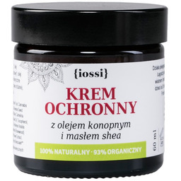 Iossi, krem ochronny Olej Konopny & Masło Shea,
