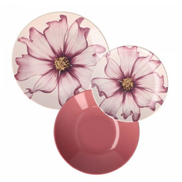 Rose&Tulipani Serwis Obiadowy Dla 6 Osób Cosmea