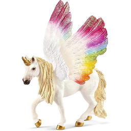Schleich 70576 Skrzydlaty Jednorożec Tęczowy, od 5 lat,