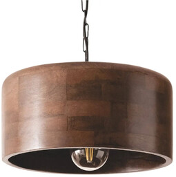 Abruzzo Wiszący lampa z drewno mango Niche ABR-LWD-NICH
