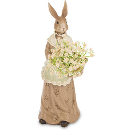 Figurka dekoracyjna wielkanocna królik 31x13x14 175918