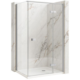 Kwadratowa kabina prysznicowa narożna prawa 100x100 Atlas Rea