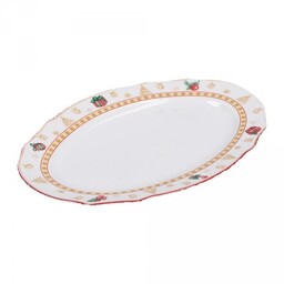 LA PORCELLANA BIANCA CHRISTMAS EDITION Owalna taca 32