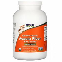 Błonnik Akacjowy - BIO Acacia Fiber, NOW Foods,