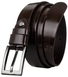 Pasek męski brązowy Rovicky PLW-R-14 BROWN