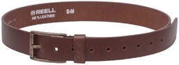 pasek REELL - Narrow Belt Vintage Brown (VINTAGE