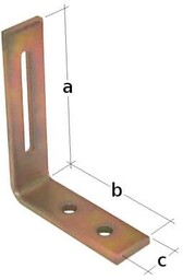 Kątownik nastawny KN-3 80mm x 60mm x 20mm