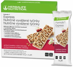 Baton Formuła 1 Express 352g Żurawiny i białej