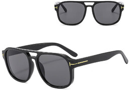 Stylion Okulary przeciwsłoneczne pilotki STL64 czarne