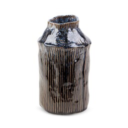 Eurofirany Wazon dekoracyjny 16x27 Alda granatowy