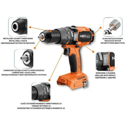 NEO tools 04-616 akcesorium do wiertarek 1 szt.