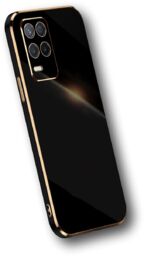 Etui XINLI Gold do Realme 8 - Czarny