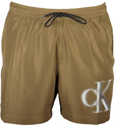 CALVIN KLEIN STROJ KĄPIELOWY CZĘŚĆ POD MĘŻCZYZNĄ BRĄZOWY