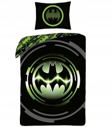 Pościel Bawełniana Batman 140x200 Do Sypialni Dziecka Pokoju