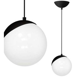 LAMPA wisząca SFERA MLP5739 Milagro szklana OPRAWA loftowy