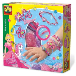 Zestaw kreatywny SES Creative Brokatowe bransoletki 14128 Zyskaj