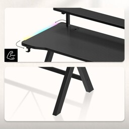 Huzaro Biurko gamingowe Hero 1.9 RGB 120 cm