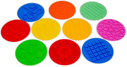 Dyski sensoryczne dla dzieci Line Sport 25 cm