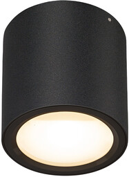 SLV - Oculus Lampa Sufitowa Black