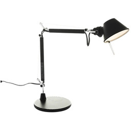 Artemide - Tolomeo Micro Lampa Stołowa Czarna
