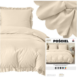 Pościel 140 x 200 2cz z Falbaną Luxury