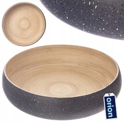 Miska Bambusowa drewniana koszyk na owoce warzywa kuchenna