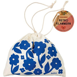 folia 22997 - Retro klipsy WOOD NATURAL, 50