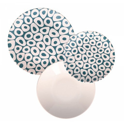 Rose&Tulipani Serwis Obiadowy Dla 6 Osób Sea Stones