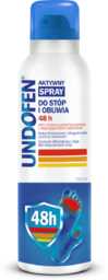 UNDOFEN AKTYWNY SPRAY 48h do stóp i obuwia