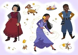 Disney Wish tatuaż ścienny - Wish Dance -